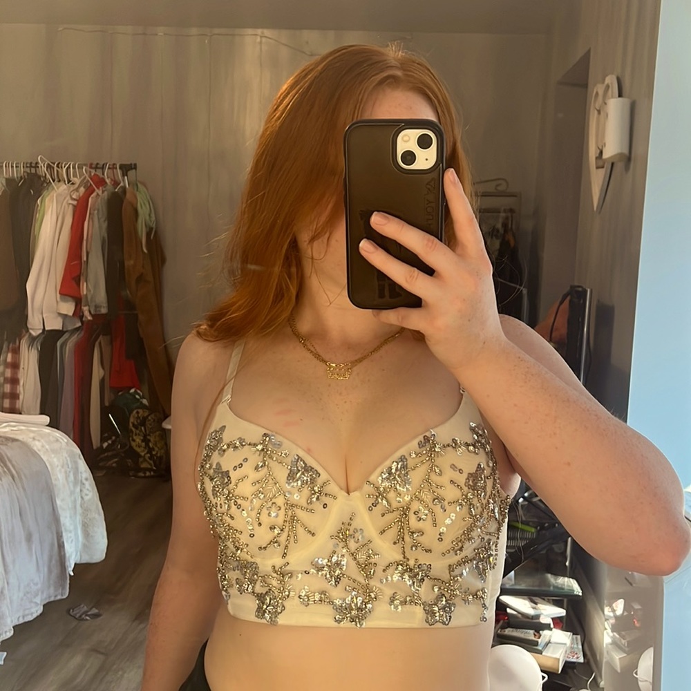Windsor bedazzled bra / bralette